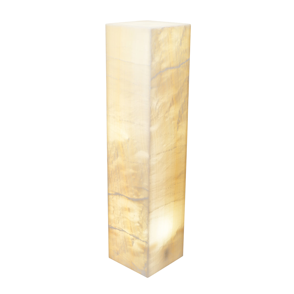 White ICE Onyx Lamp 137 51'x12'x12'