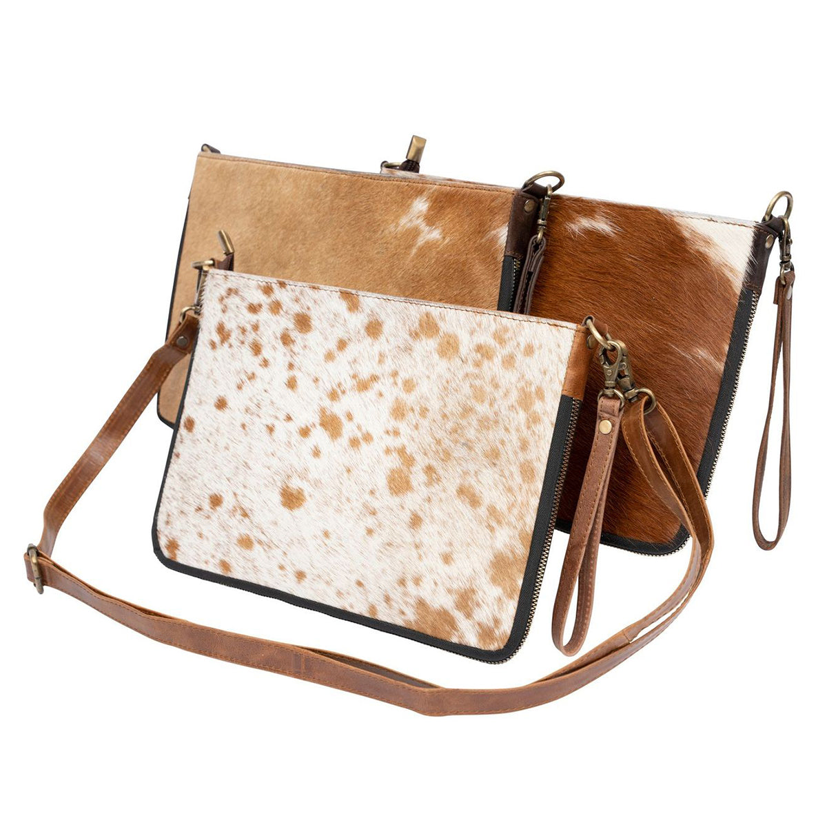 Cowhide Crossbody Purse