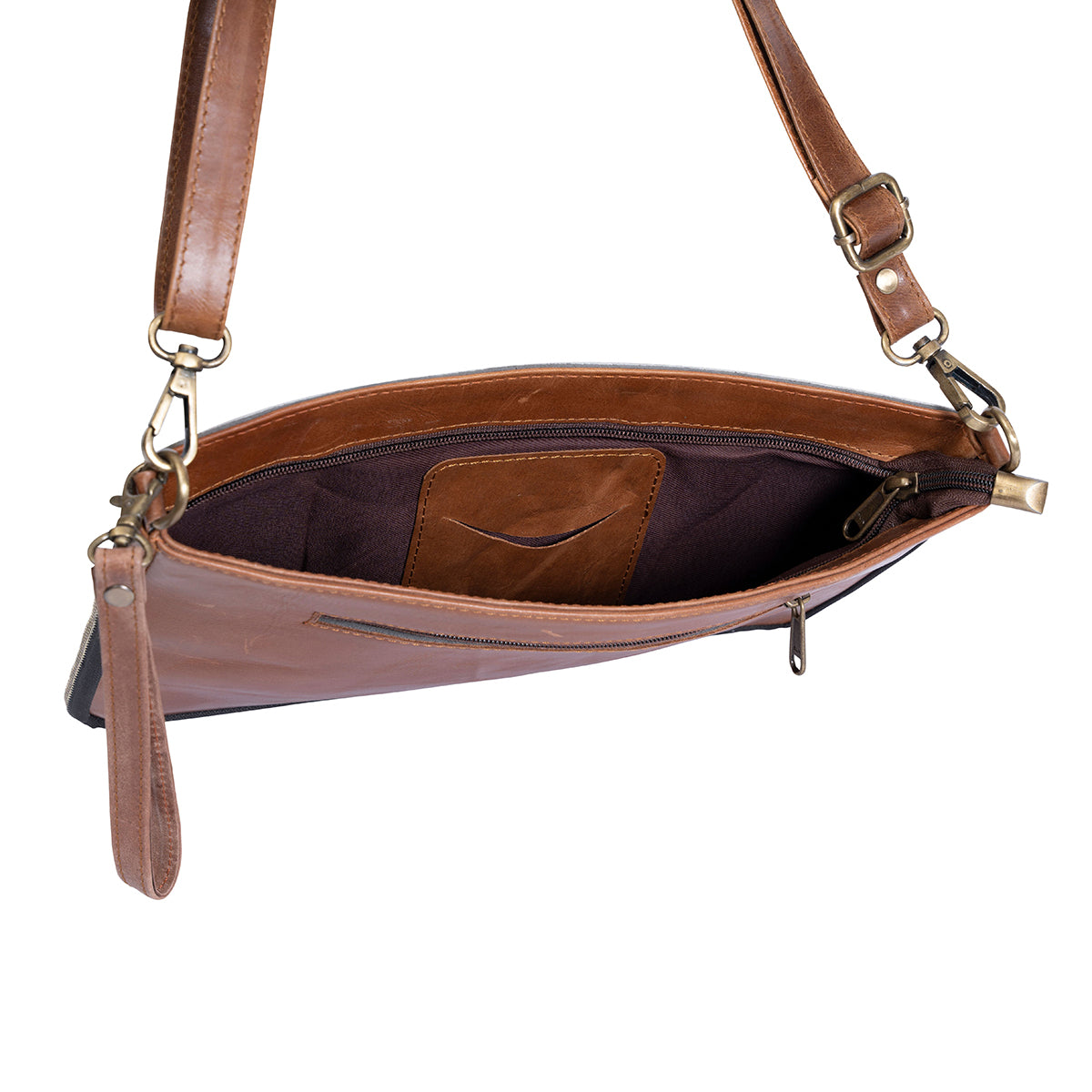 Cowhide Crossbody Purse