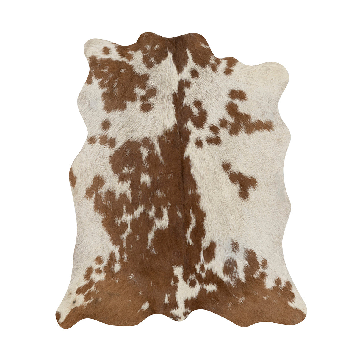 Brown & White Goat Hides