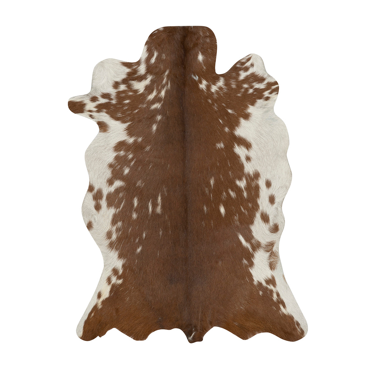 Brown & White Goat Hides