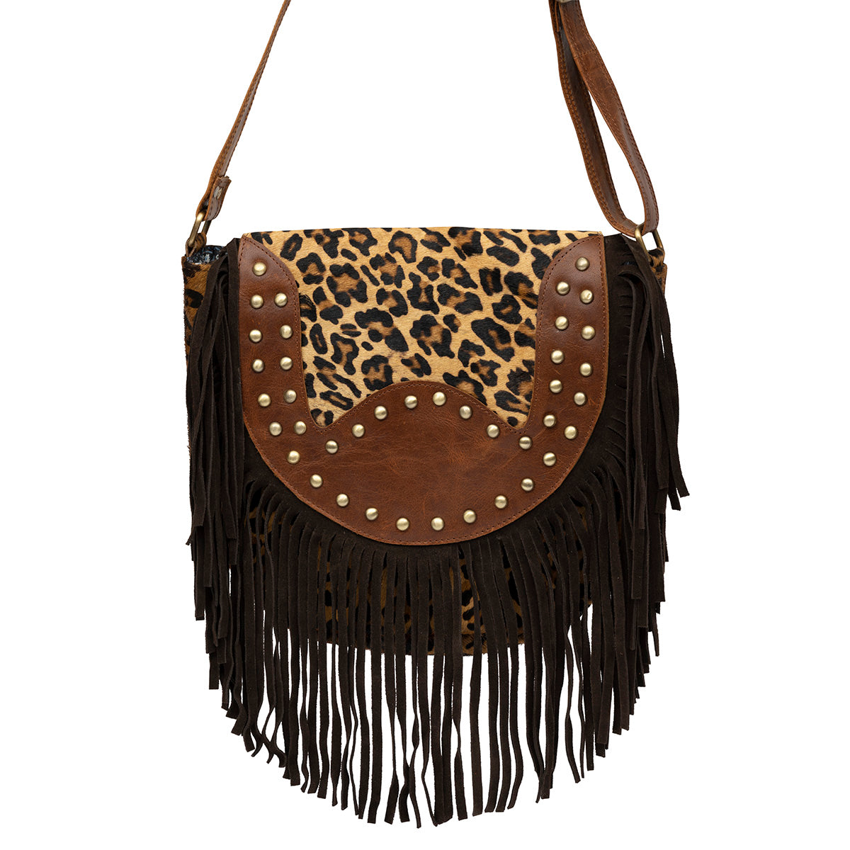 Fringe Crescent Purse