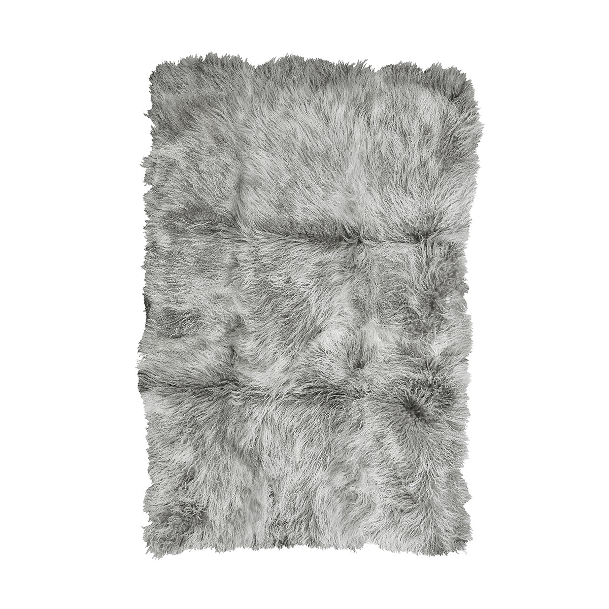 Ash Grey Tipped Tibetan Lamb