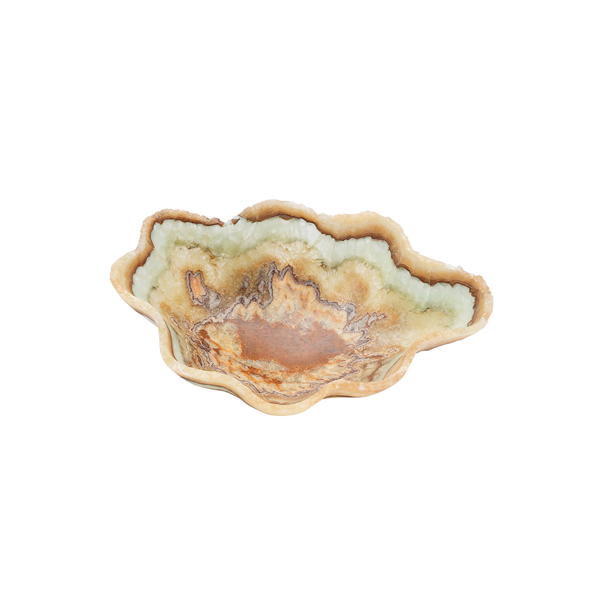 Aqua Onyx Bowl 20X12X5"