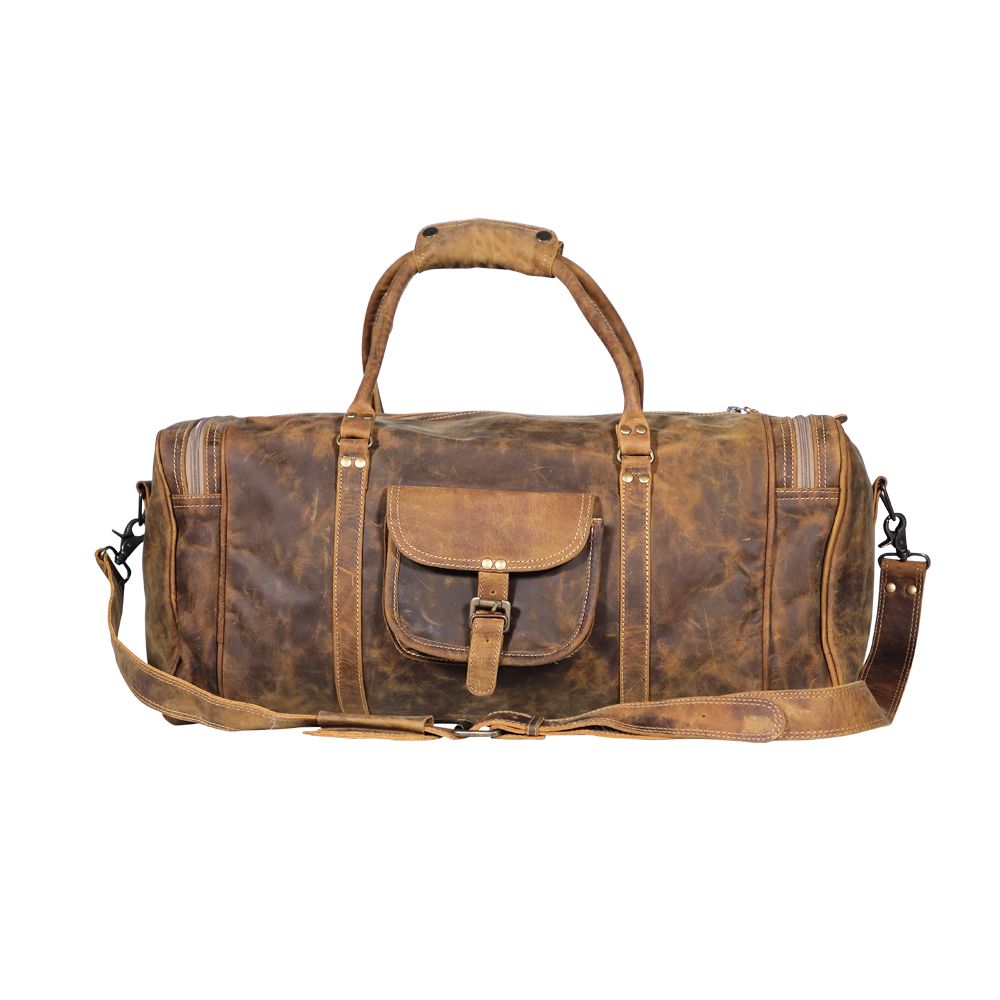 Crazy Horse Travel Leather Bag